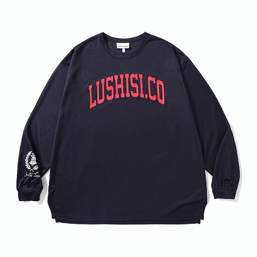LUSHISI基础美式长袖投篮服六周年限定主题LOGOtee[努力无限公司] 商品图4