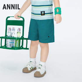 男童轻薄透气短裤裤子夏季新款安奈儿童装实体店同款XB426575