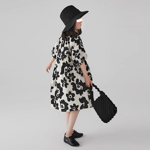 裁缝学苑TQ113 女童短袖连衣裙纸样 儿童新款宽松度假裙子打板版型 商品图1