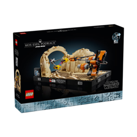 乐高LEGO 莫斯埃斯帕飞梭赛车立体模型LEGC75380