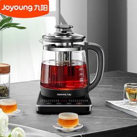 九阳（Joyoung）养生壶 煮茶器煮茶壶电水壶热水壶烧水壶电热水壶迷你玻璃花茶壶煎药壶 K17D-WY171