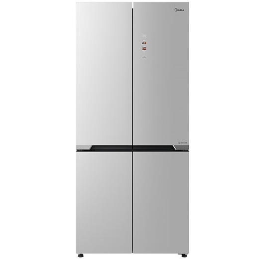 美的515升517升四门风冷无霜一级能效双变频超薄净味大容量家用电冰箱 纯平全嵌BCD-517WSGPZM钻石灰 商品图0