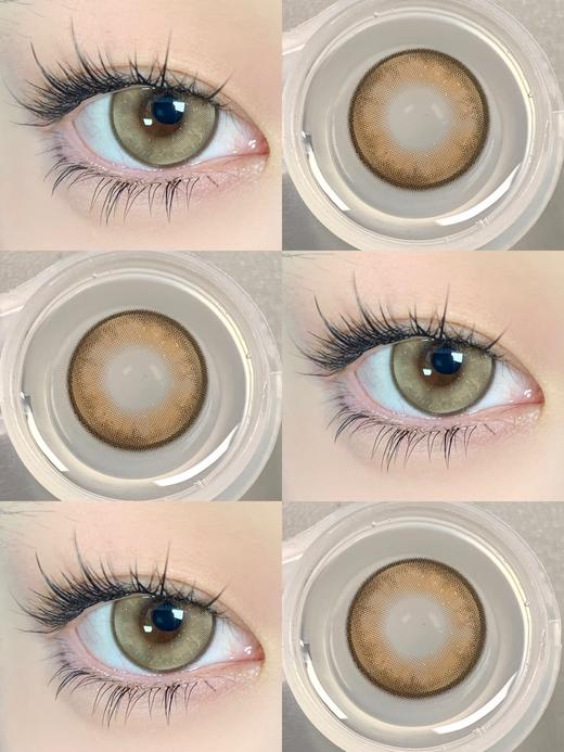 Chonos旗下 | 金光闪闪&乌云滚滚  14.2mm白狮参考着色中等直径 | 日抛  十片装 商品图1