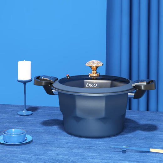 康宁EKCO威尔蓝微压蒸汤锅 商品图0