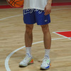LUSHISI篮球运动短裤男宽松休闲四五分裤不过膝健身跑步裤[海浪] 商品缩略图0