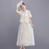 新中式国风套装连衣裙，时尚刺绣两件套裙HR-YIZX86116 商品缩略图0