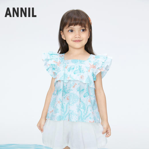 女童甜趣小背心新款安奈儿童装实体店同款XG422598 商品图1