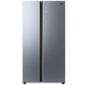 美的610/611L双开门风冷无霜一级能效双变频大容量净味冷冻保鲜冰箱 BCD-611WKGPZM(Q)墨兰灰-星烁