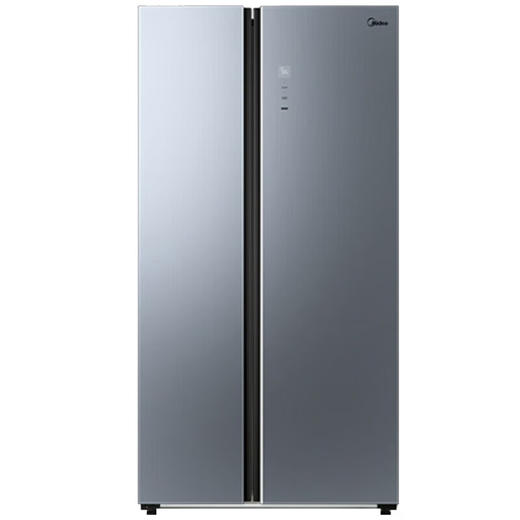 美的610/611L双开门风冷无霜一级能效双变频大容量净味冷冻保鲜冰箱 BCD-611WKGPZM(Q)墨兰灰-星烁 商品图0