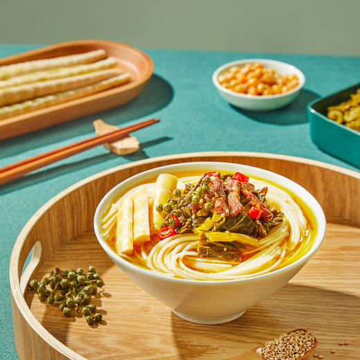 【华中】王仁和藤椒酸菜金汤米线210g/袋 商品图5