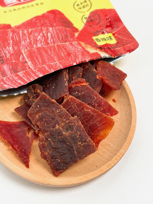肉食控🥩大满足！【苹果木烤肉片】果木熏烤芳气，风味独特，嘎嘎好吃😋！甄选优质猪后腿整片原切，✨肉感扎实，口口满足~ 商品图2