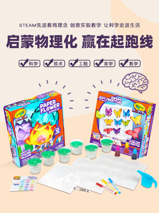 Crayola 绘儿乐STEAM科学实验套装 5岁+ 商品图2