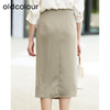 oldcolour夏季新款法式高级感开叉西装半身裙女包臀裙GP21063811 商品缩略图4