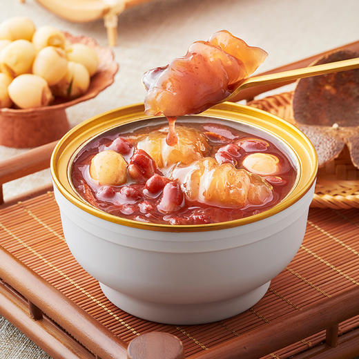 十二夏天花胶羹陈皮红豆沙口味 商品图1