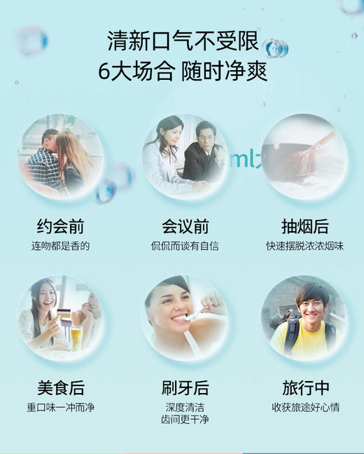 【专区满100减50】拒绝口臭异味！舒客漱口水250ml 天然鲜橙清新口气组合优惠，不支持部分退款 商品图4