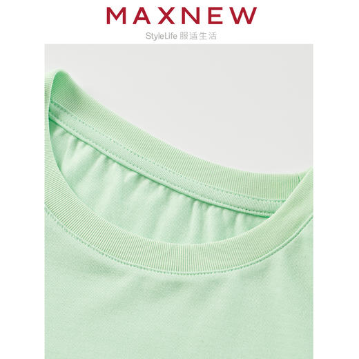 【T恤】 童装舒爽亲肤云感棉字母印花T恤 1N2361214 商品图2