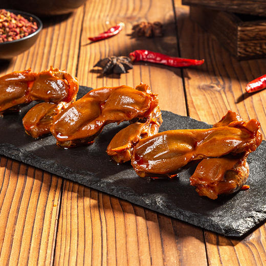 全聚德鸭肉零食鸭锁骨鸭脖鸭肫鸭翅根凤爪猪蹄卤味特产休闲小吃 商品图1