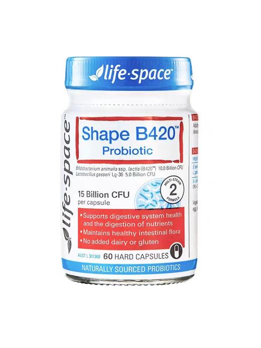 Life Space  B420 塑身益生菌 60粒 商品图1