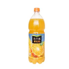 美汁源果粒橙汁饮料1.8L*2瓶（保质期至6月10日）