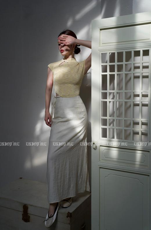 【门店同款】ENJOY夏季云敛-天然美纹理半裙 157211771 商品图2