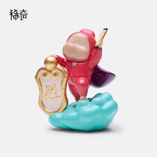 稀奇艺术《胜券在握》办公室可爱小摆件创意多巴胺家居轻奢饰品 商品图0
