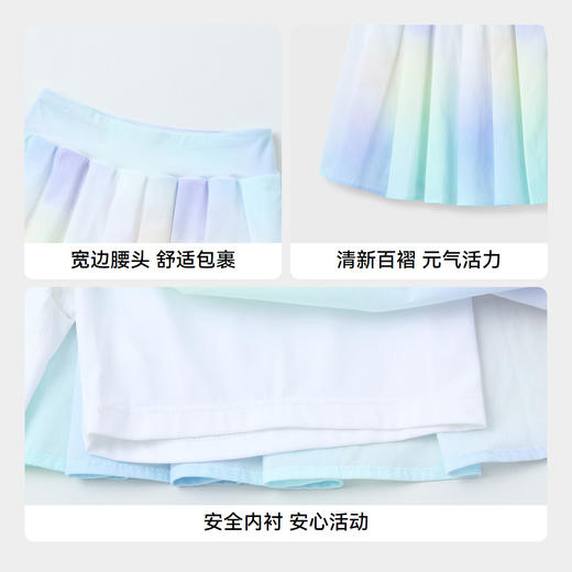 女童活力潮搭百褶裙短裙新款安奈儿童装实体店同款AG423791 商品图4