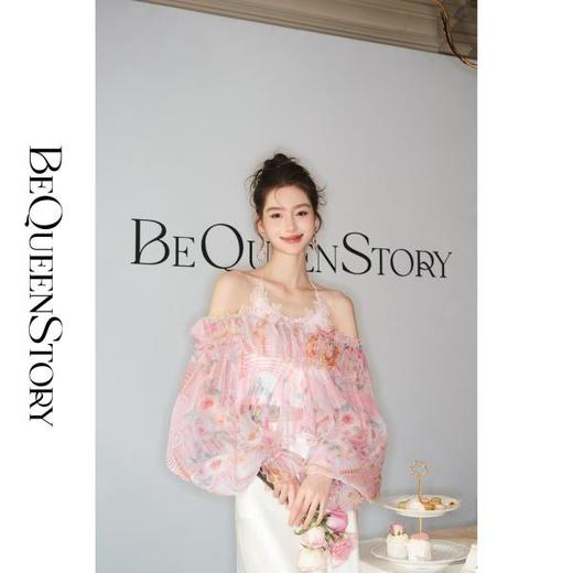 BeQueenStory【巴洛克神殿】重工桑蚕丝仙气上衣&半裙&连衣裙套装 商品图2