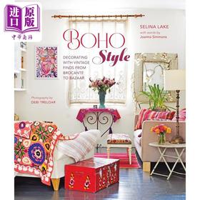 【中商原版】Boho Style 进口艺术 波希米亚风格：各地淘来的古董装饰房间