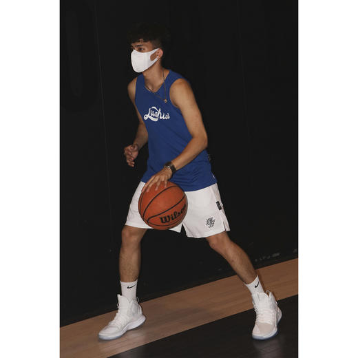 LUSHISI夏季新款美式街头四分裤不过膝球裤男女款宽松 商品图3