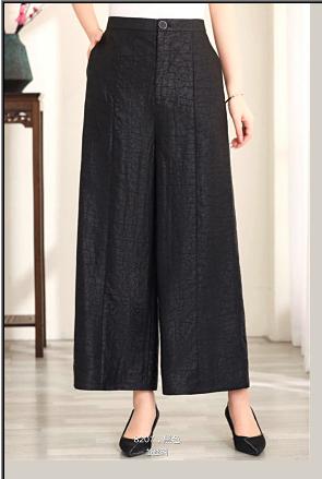 488207香云纱九分阔腿裤 商品图14