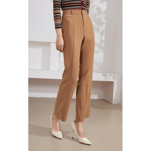 乔万尼垂感显瘦裤子时尚通勤裤子EM2F723 商品图1