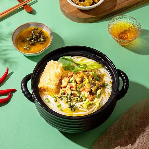 【华中】王仁和藤椒酸菜小锅米线280.5g/盒 商品图1