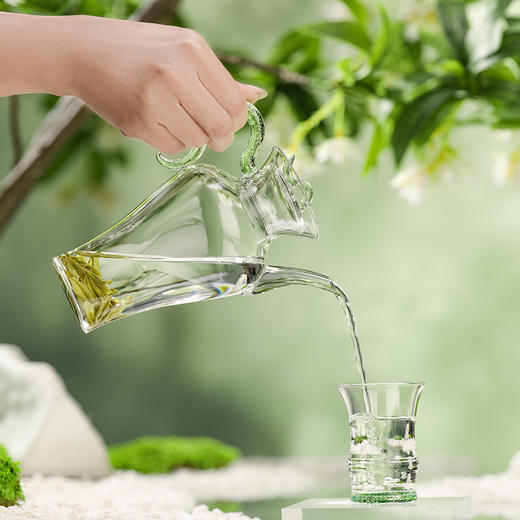 八马茶业 | 君悦竹节玻璃套组一壶四杯 商品图1