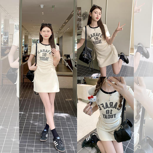 <曾小咸推荐>抽绳连衣裙  商品图0