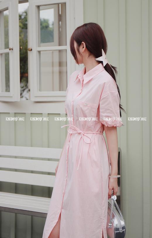 【门店同款】ENJOY2024年夏季系带衬衫连衣裙 157505349 商品图1
