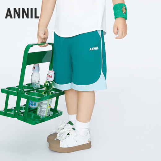 男童记忆棉凉感裤裤子新款安奈儿童装实体店同款XB426579 商品图1