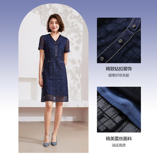 乔万尼连衣裙新款女夏季高端精致连衣裙女EM2E758 商品图3