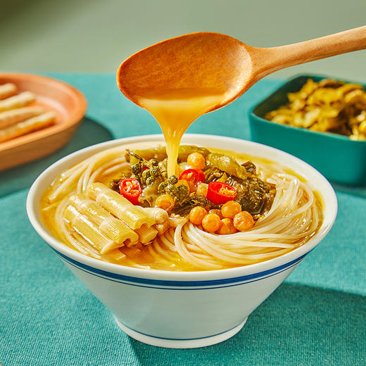 【华中】王仁和藤椒酸菜金汤米线210g/袋 商品图2