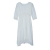 AHM-6525时尚优雅V领收腰连衣裙夏季新款高级感气质白色法式雪纺长裙 商品缩略图4