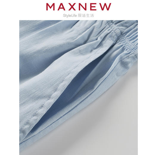 【家居】女装轻薄透气宽松九分裤 1N2427204 商品图3