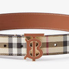 BURBERRY 巴宝莉 女士格纹拼皮革 TB 腰带 格子 8070412 A9534 商品缩略图2