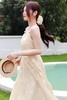 【门店同款】ENJOY夏季浪漫-C法式刺绣V领吊带裙 157542932 商品缩略图7