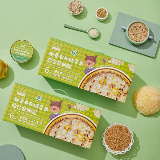 包邮【厂商直发】立家有机谷物粥黑米/燕麦燕窝粥、人参综合谷物粥、奇亚籽元气粥多种口味可选 商品图5