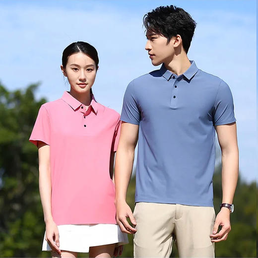 senlinjeepsd商务休闲冰丝polo衫（男女同款），穿它太有腔调！比短袖高级，比衬衫清凉【G】 商品图3