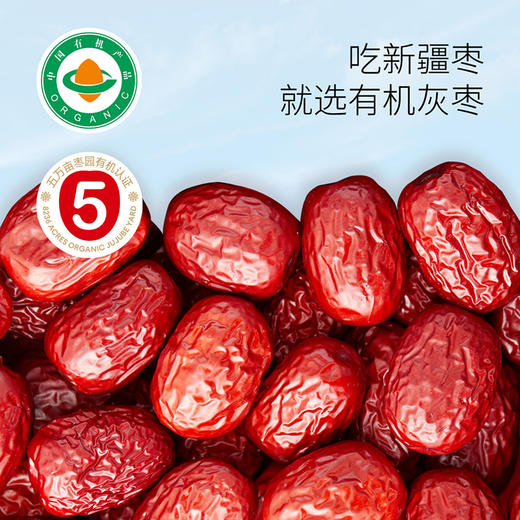【凤品优选】天边小宛 新疆人工甄选特级有机且末灰枣500g皮薄肉厚核小优质营养 商品图4