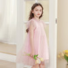 女童连衣裙2024夏新款粉色甜美公主裙蓬蓬裙演出礼服儿童网纱裙子 商品缩略图5