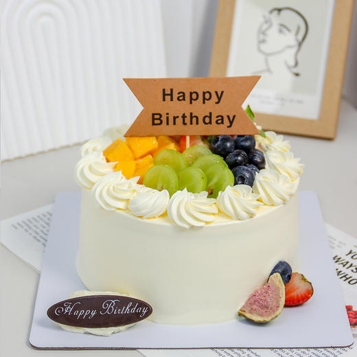 【鲜果四季】夏日冰冰凉，给快乐无限续杯 冰淇淋蛋糕 商品图1