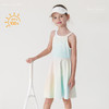 【凉感防晒】马克珍妮2024夏装女童运动无袖网球背心连衣裙240612 商品缩略图0