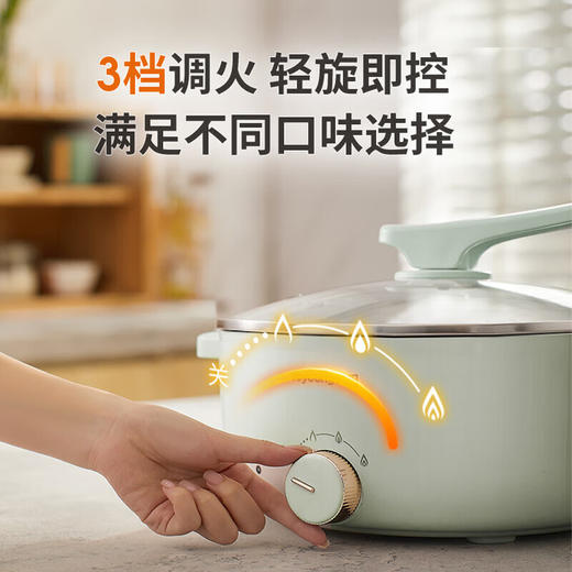 九阳（Joyoung）电火锅大容量多功能家用电煮锅电热锅电炖锅 HG60-G656 商品图4