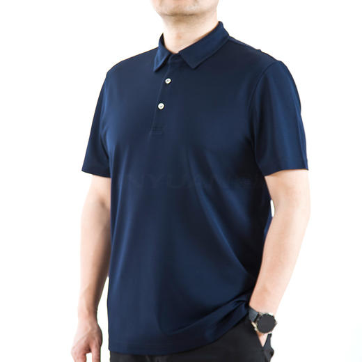 鑫缘 男真丝针织短袖T恤 GT3979 商品图1